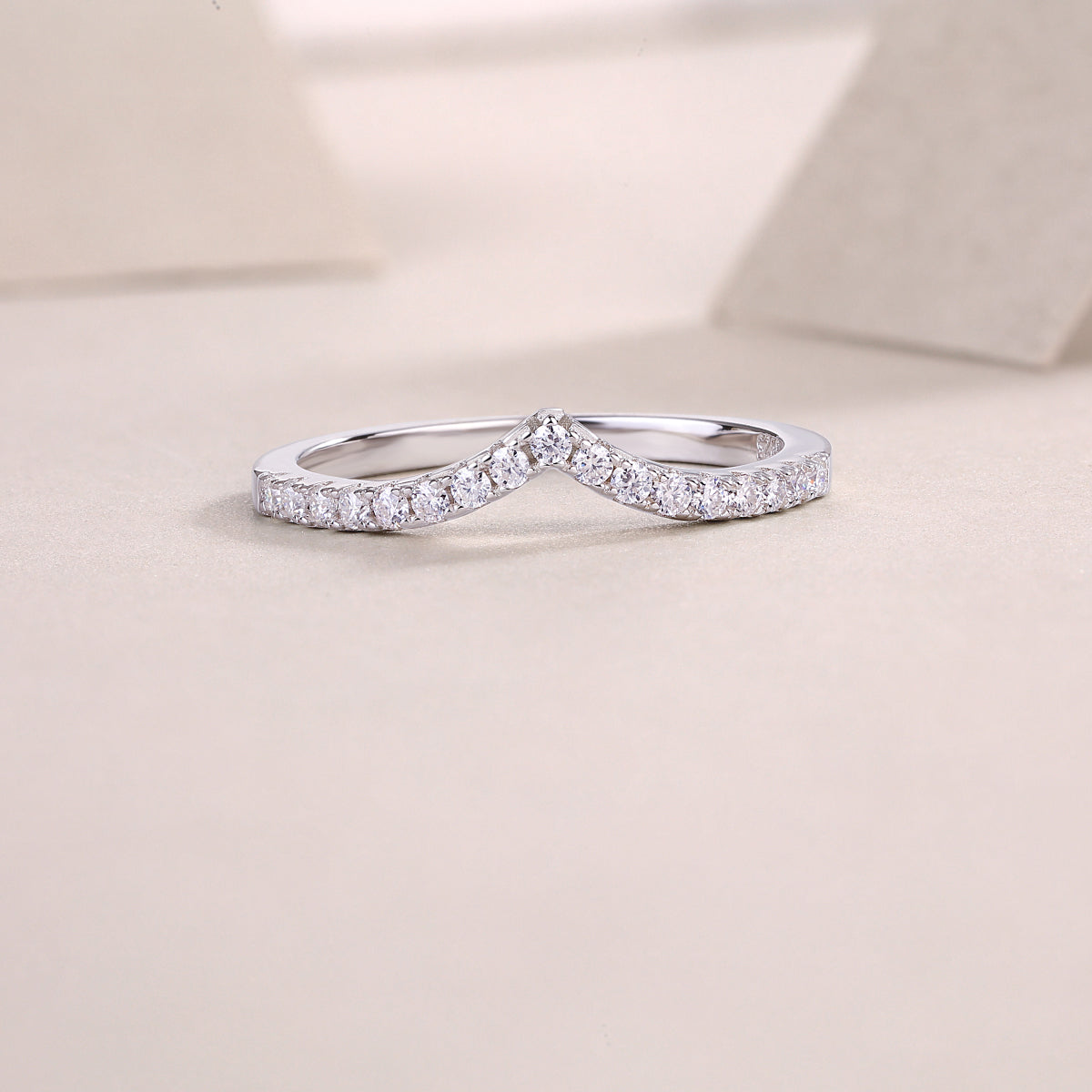 Carissie Ring MF215277 - Silver Angle View