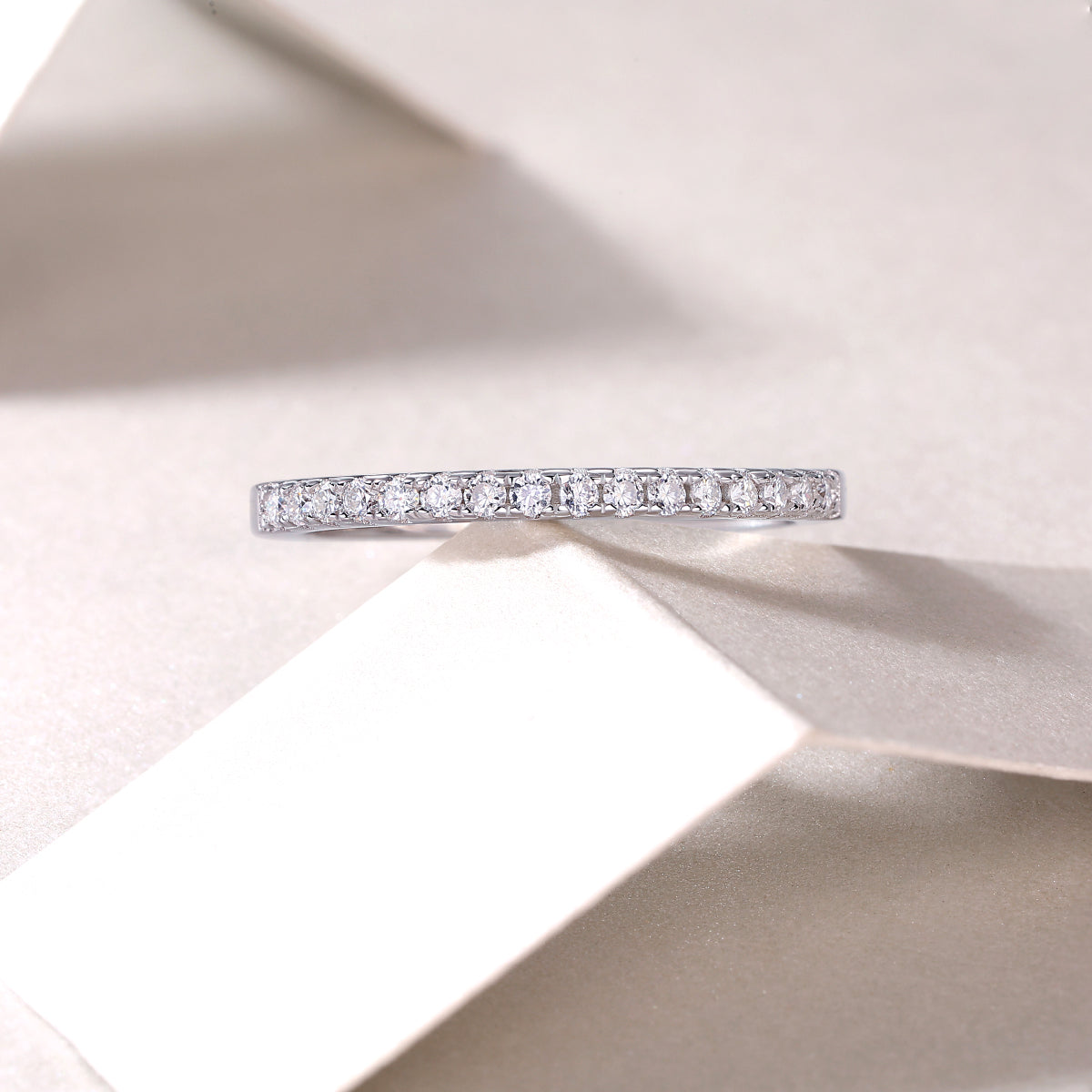 Carissie Ring MF215277 - Silver Angle View