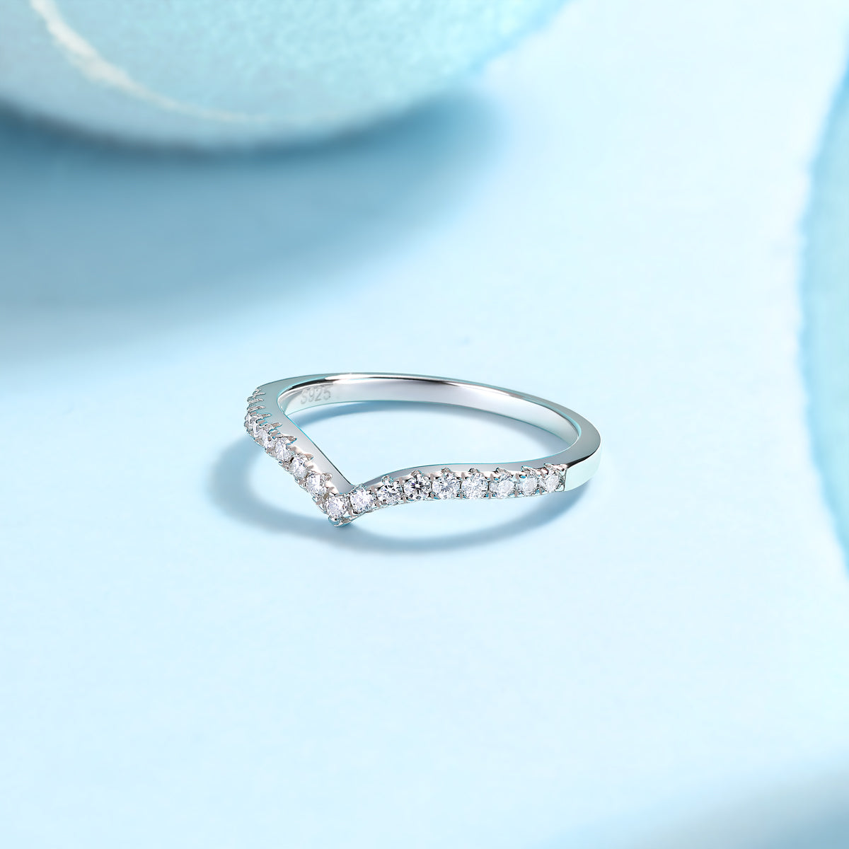 Carissie Ring MF215277 - Silver Angle View