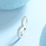 Carissie Ring MF215277 - Silver Angle View