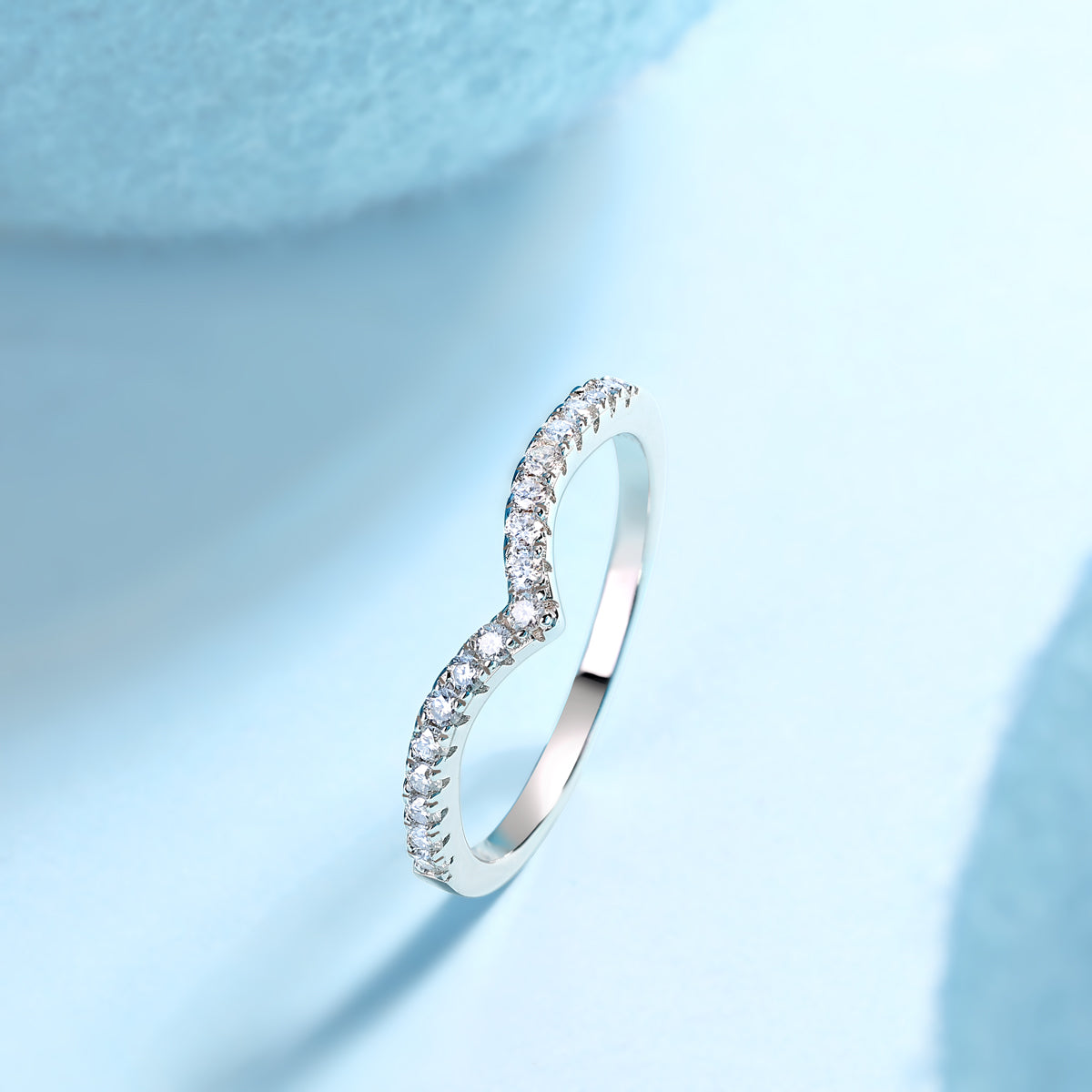 Carissie Ring MF215277 - Silver Angle View