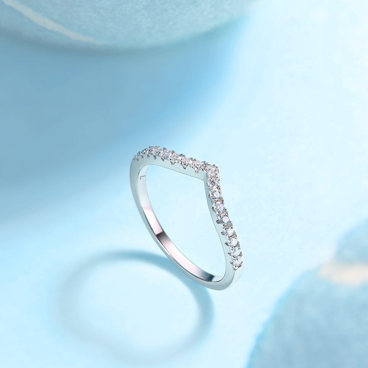 Carissie Ring MF215277 - Silver Angle View