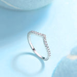 Carissie Ring MF215277 - Silver Angle View