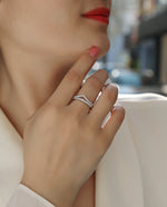 Carissie Ring MF215277 - Silver On Model