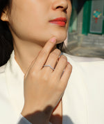 Carissie Ring MF215277 - Silver On Model