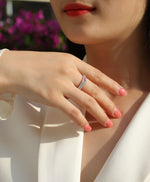 Carissie Ring MF215277 - Silver On Model