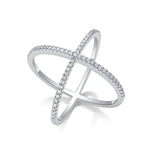 Carissie Ring MF215346 - Silver Angle View