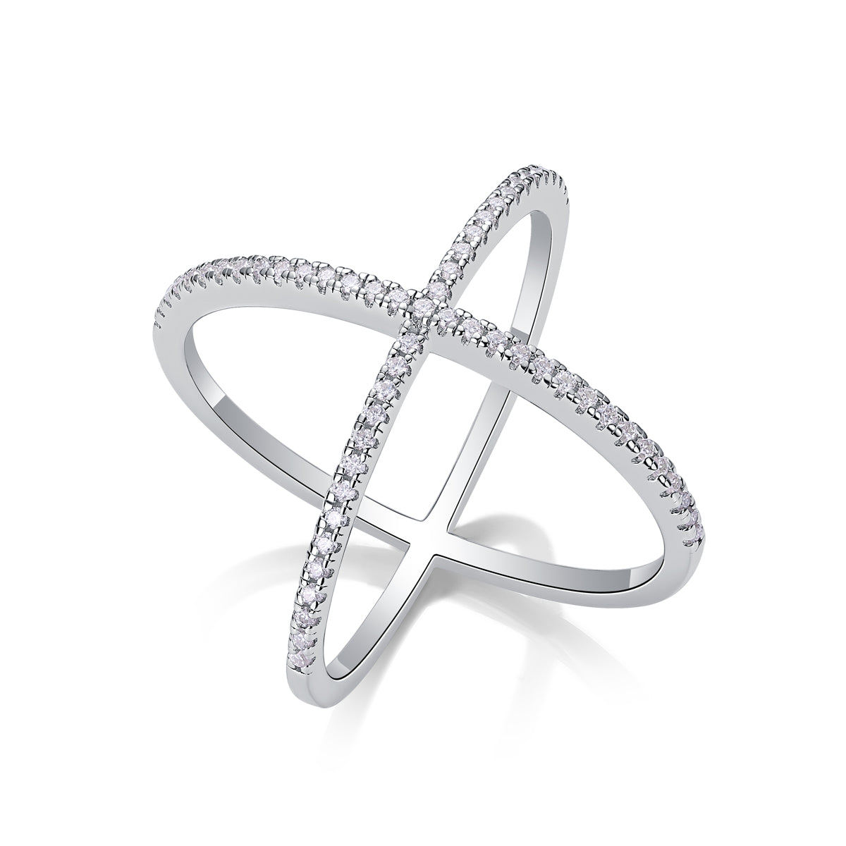 Carissie Ring MF215346 - Silver Angle View