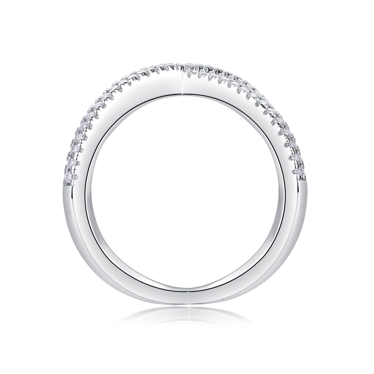 Carissie Ring MF215346 - Silver Side View