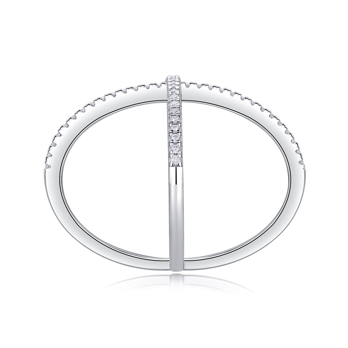 Carissie Ring MF215346 - Silver Top View