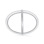 Carissie Ring MF215346 - Silver Top View