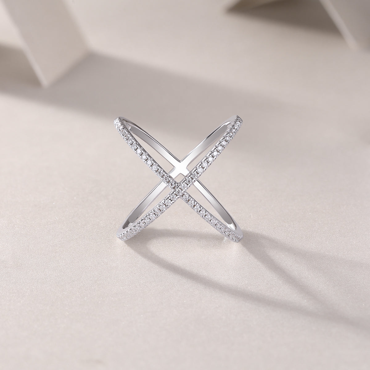 Carissie Ring MF215346 - Silver Front View