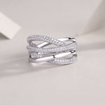 Carissie Ring MF215348 - Silver Front View