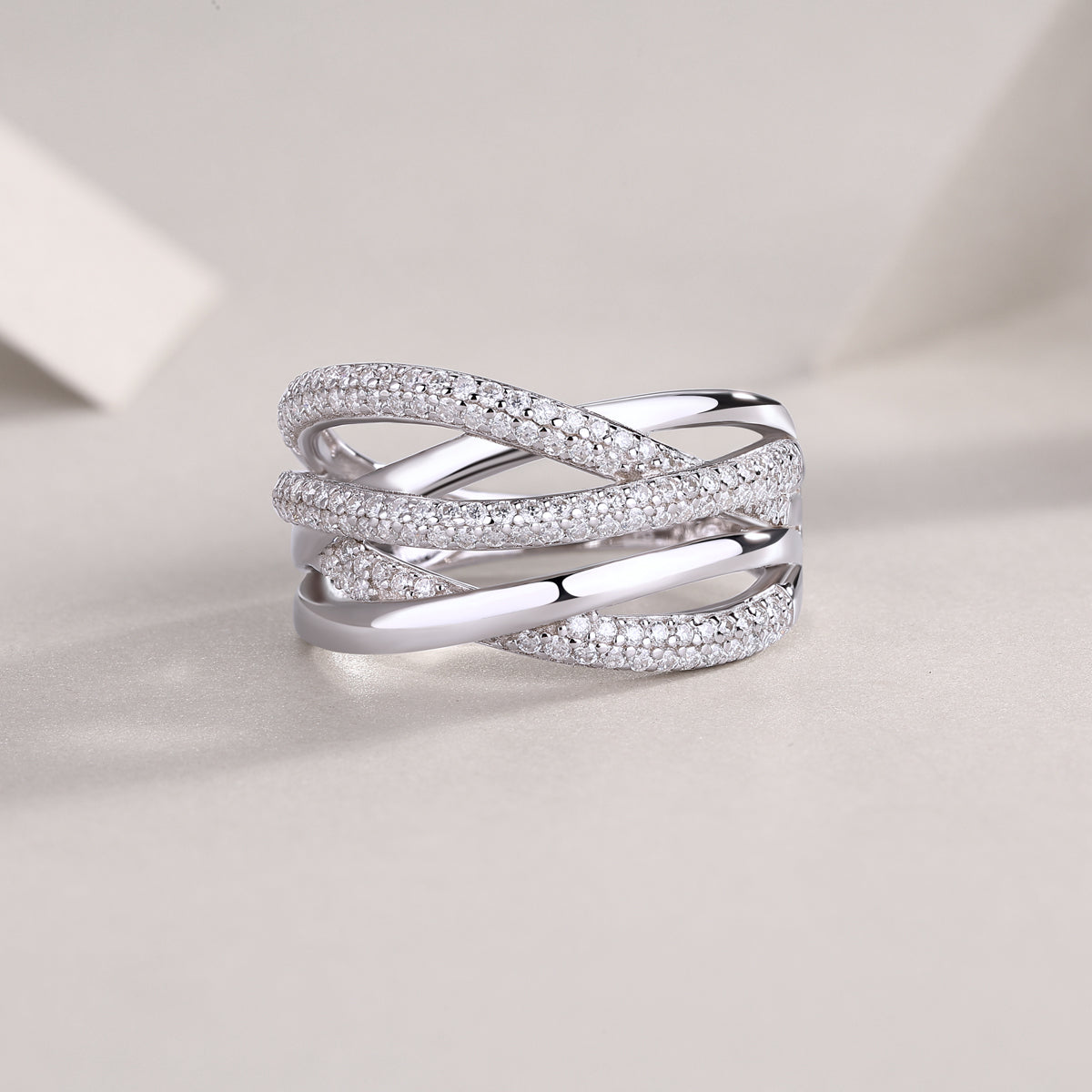 Carissie Ring MF215348 - Silver Front View