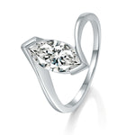 Carissie Ring MF215399 - Silver Angle View