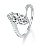 Carissie Ring MF215399 - Silver Angle View