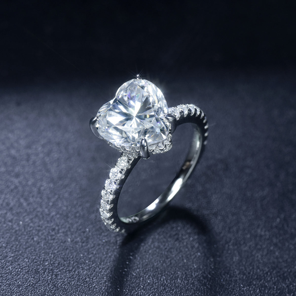Carissie Ring MF215400 - Silver Angle View