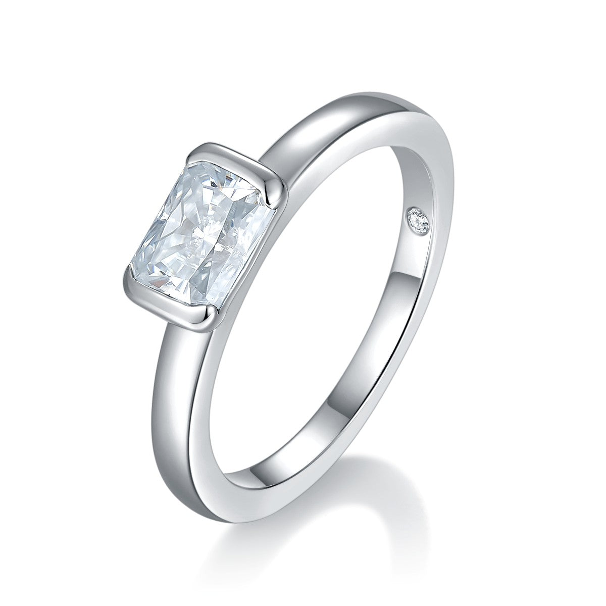 Carissie Ring MF215401 - Silver Angle View