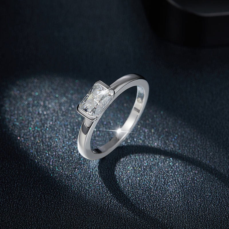 Carissie Ring MF215401 - Silver Angle View
