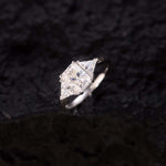 Carissie Ring MF215404 - Silver Angle View