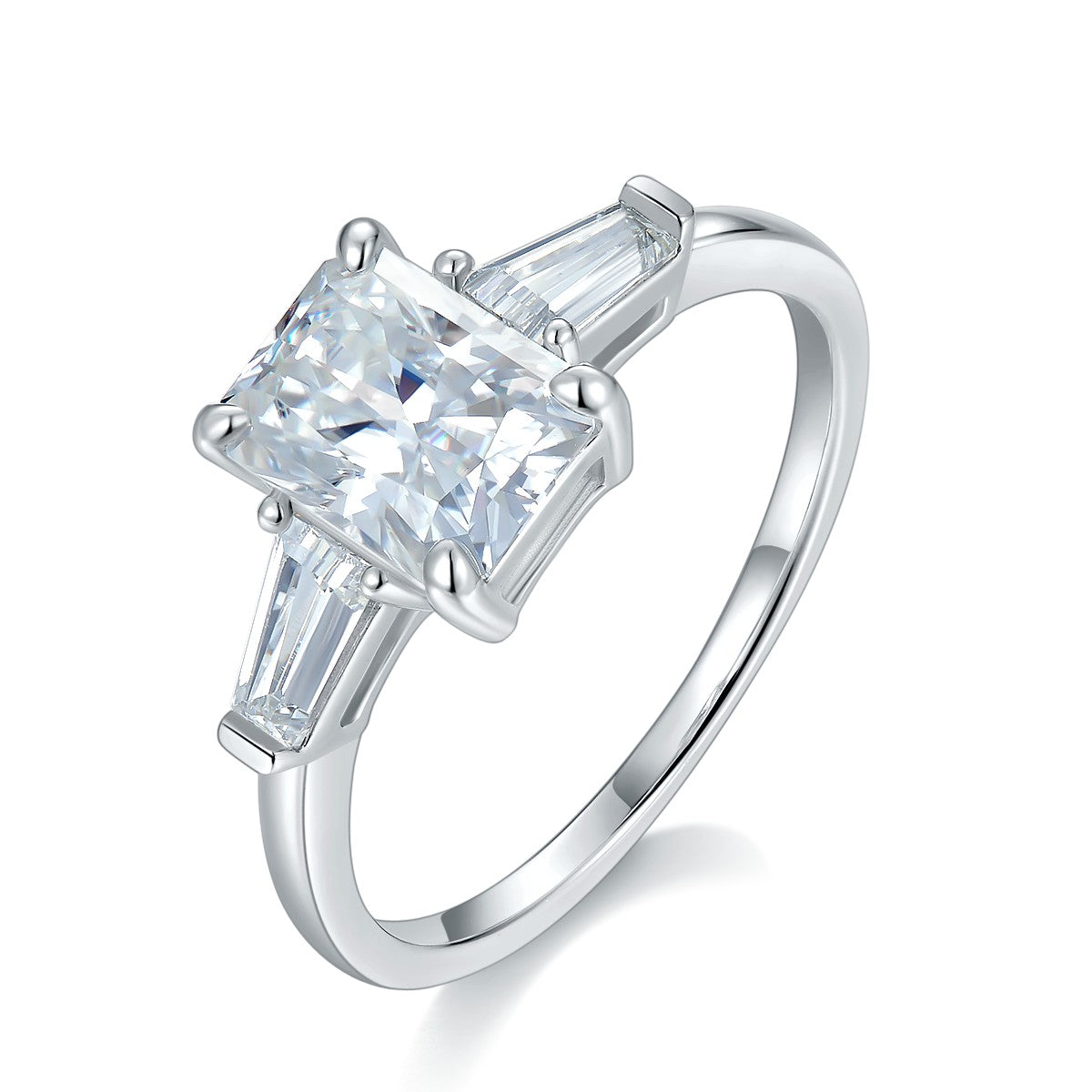 Carissie Ring MF215405 - Silver Angle View
