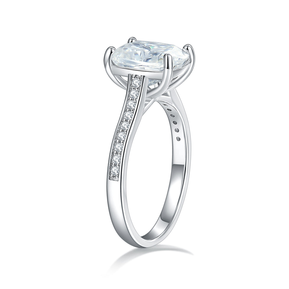Carissie Ring MF215407 - Silver Angle View