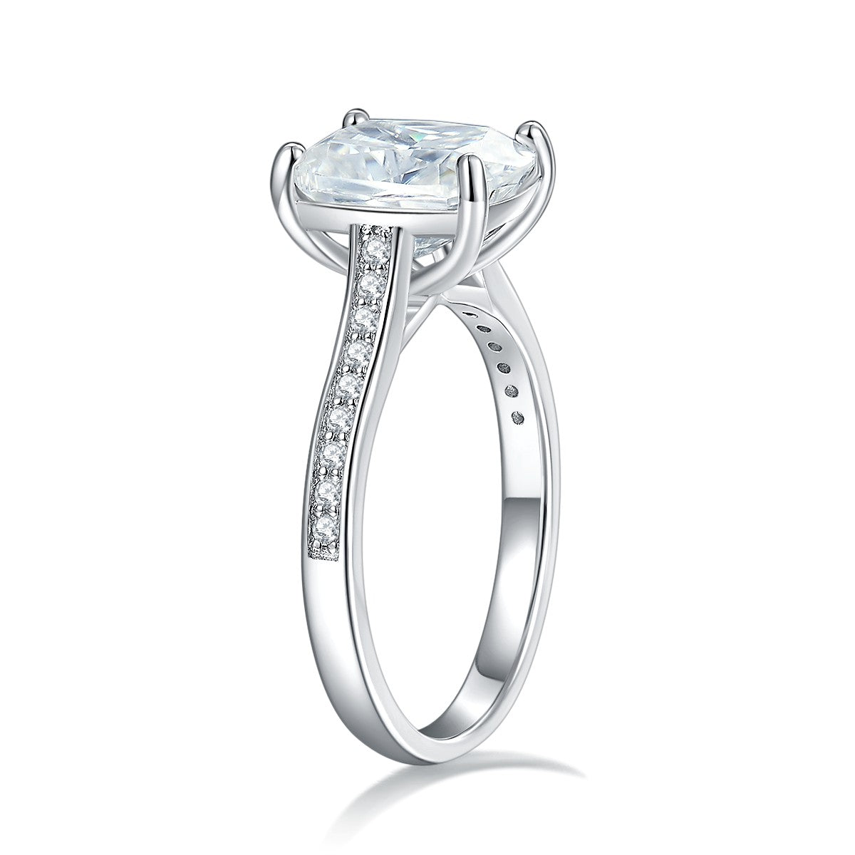 Carissie Ring MF215407 - Silver Angle View