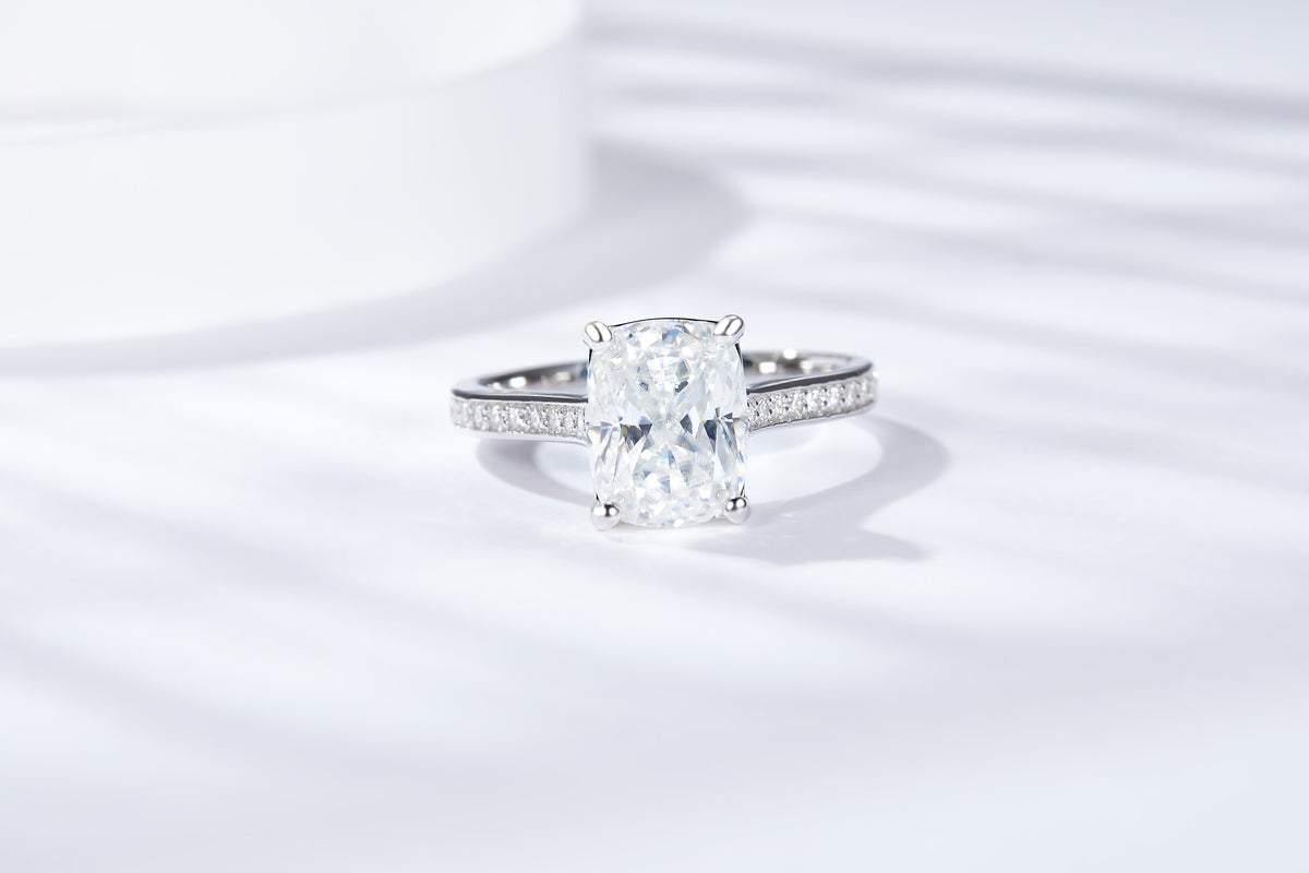 Carissie Ring MF215407 - Silver Angle View