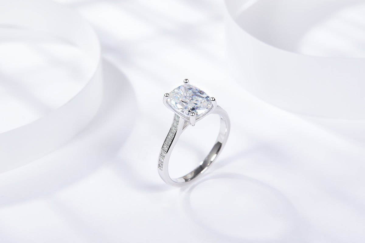 Carissie Ring MF215407 - Silver Angle View