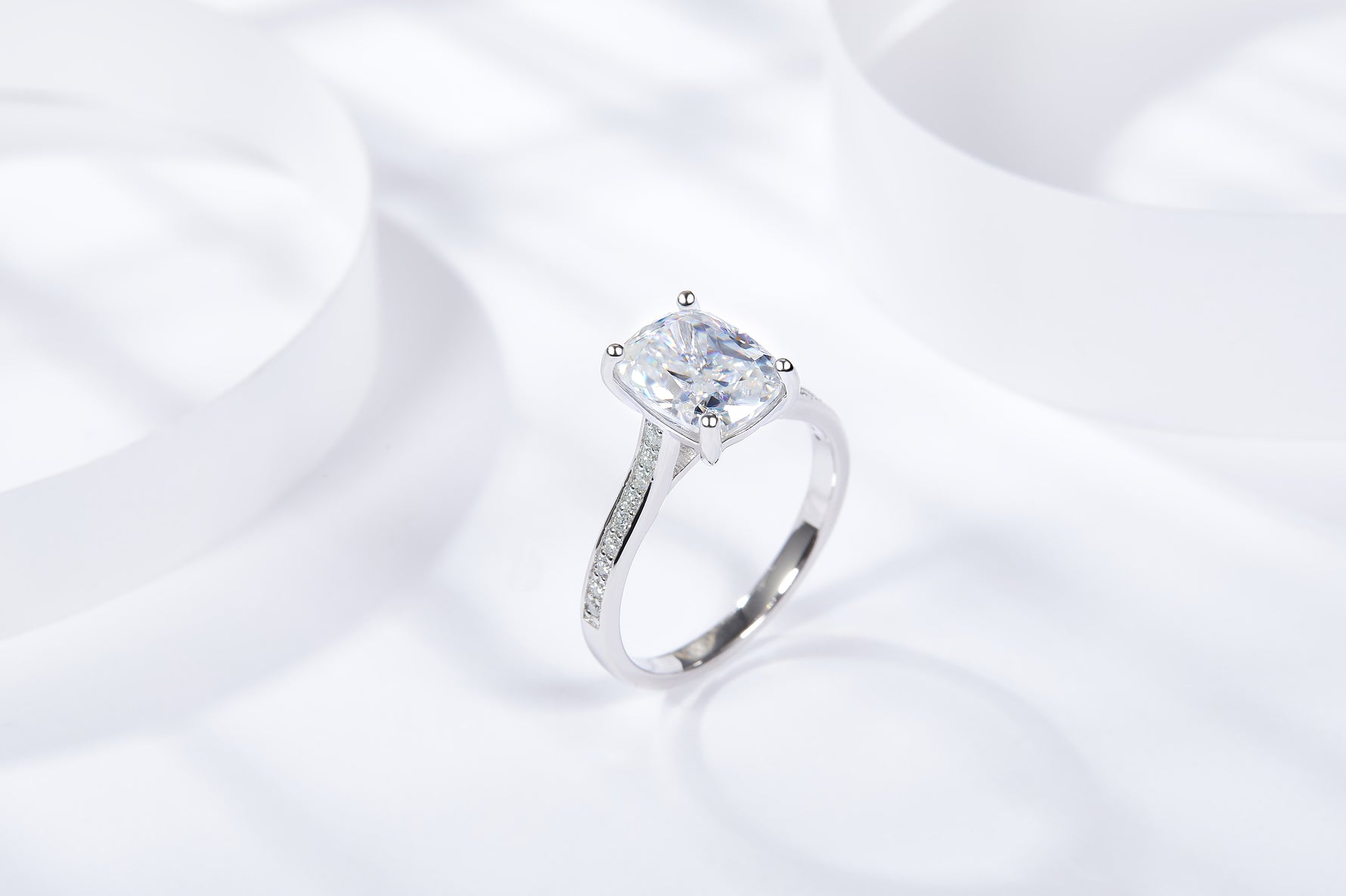 Carissie Ring MF215407 - Silver Angle View