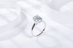 Carissie Ring MF215409 - Silver Angle View