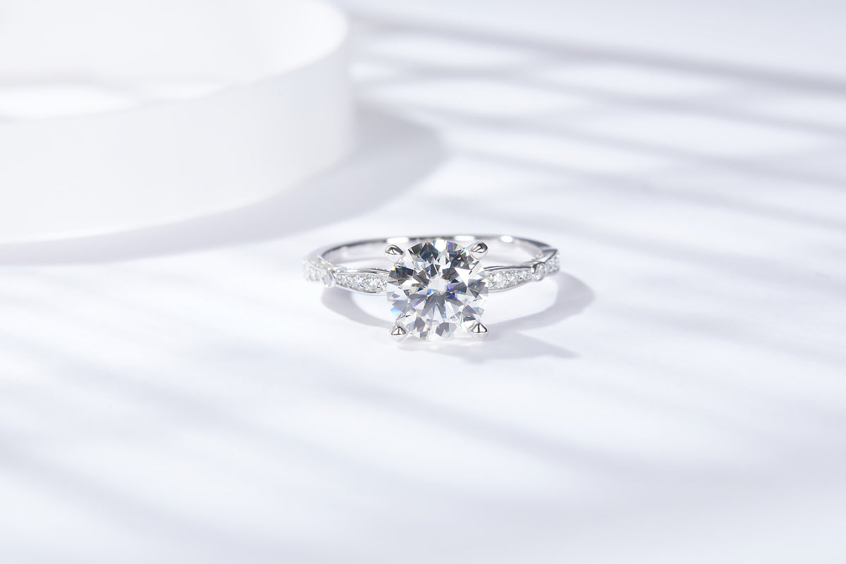 Carissie Ring MF215410 - Silver Angle View