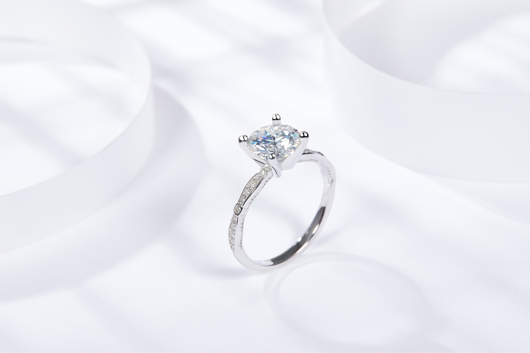 Carissie Ring MF215410 - Silver Angle View