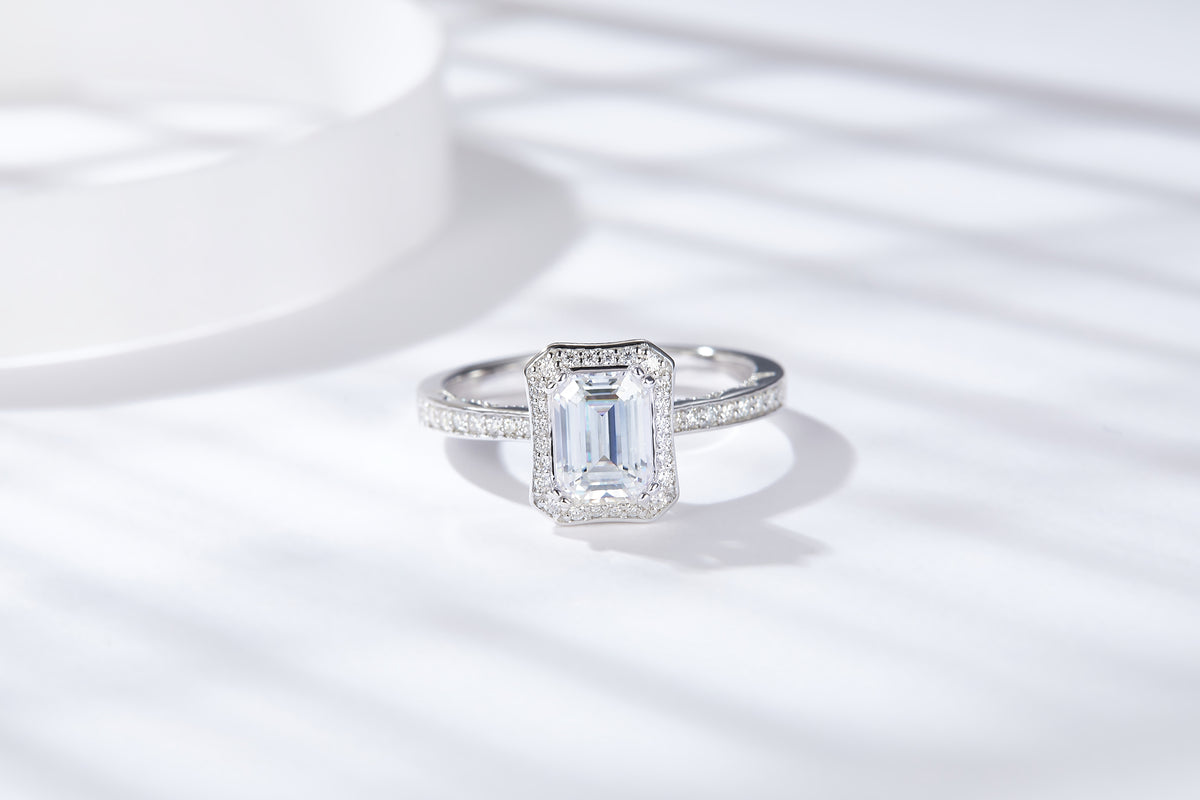 Carissie Ring MF215411 - Silver Angle View