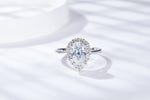 Carissie Ring MF215412 - Silver Angle View