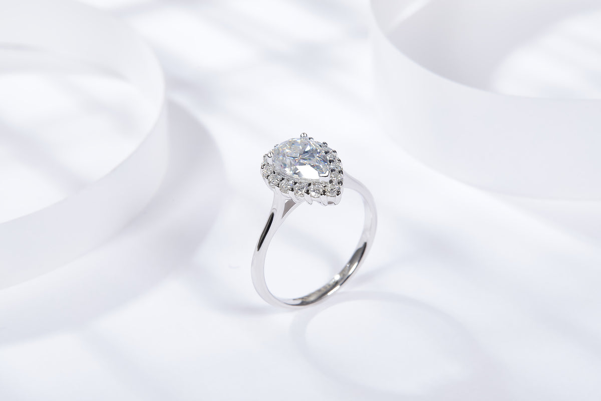 Carissie Ring MF215412 - Silver Angle View