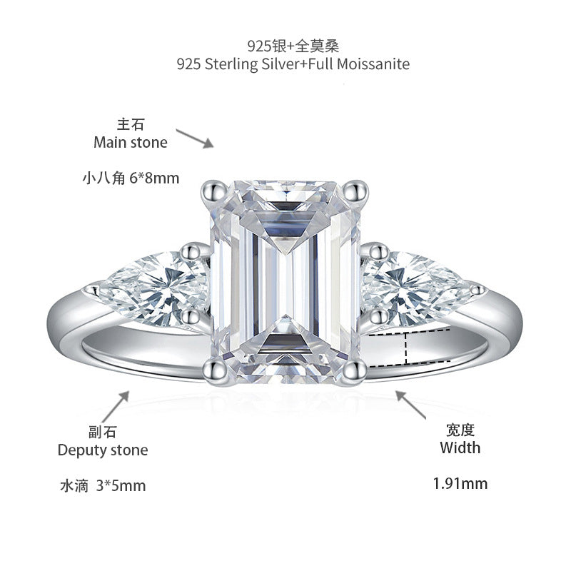 Carissie Ring MF215413 - Silver Front View