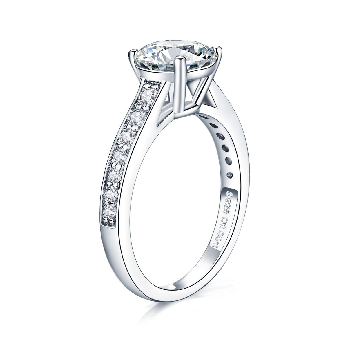 Carissie Ring MF215414 - Silver Angle View