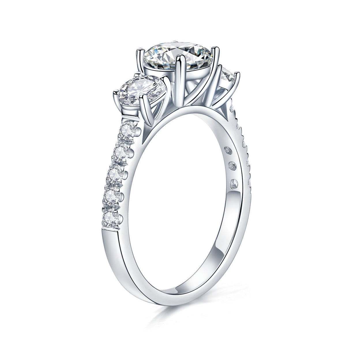 Carissie Ring MF215415 - Silver Angle View