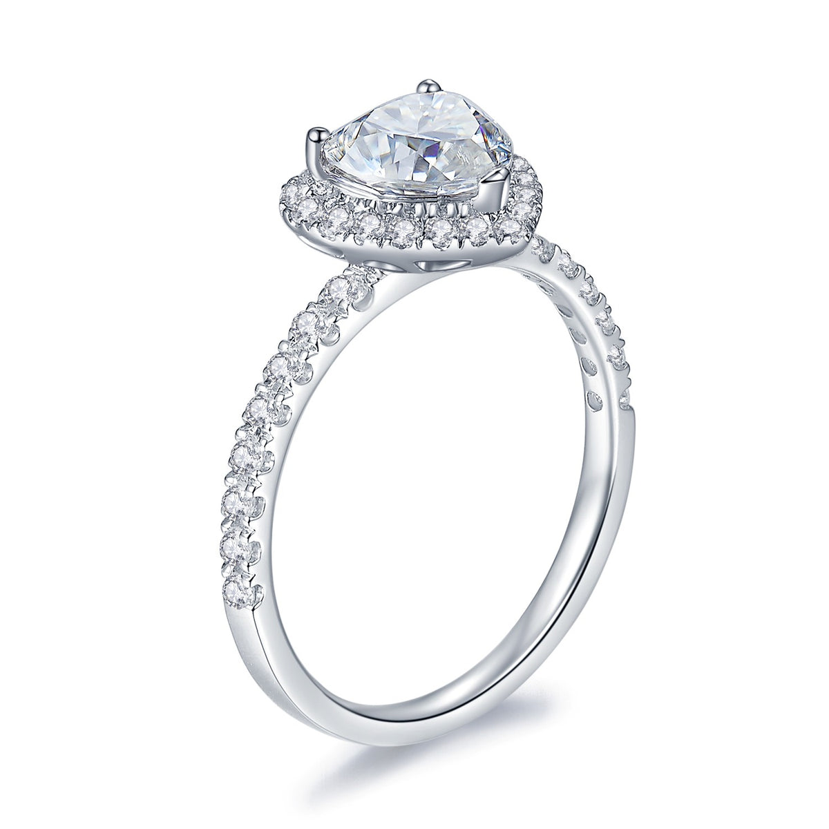 Carissie Ring MF215416 - Silver Angle View