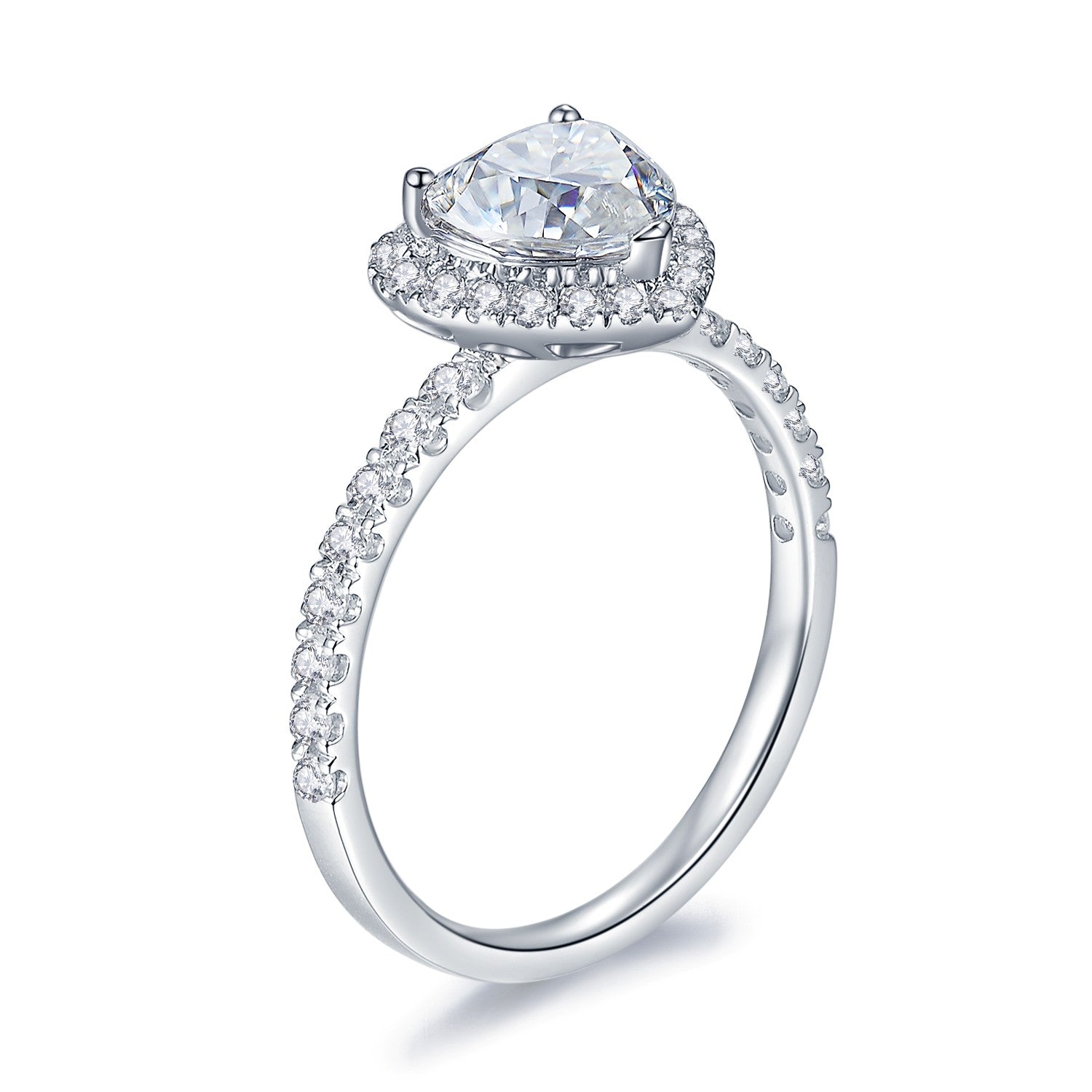 Carissie Ring MF215416 - Silver Angle View