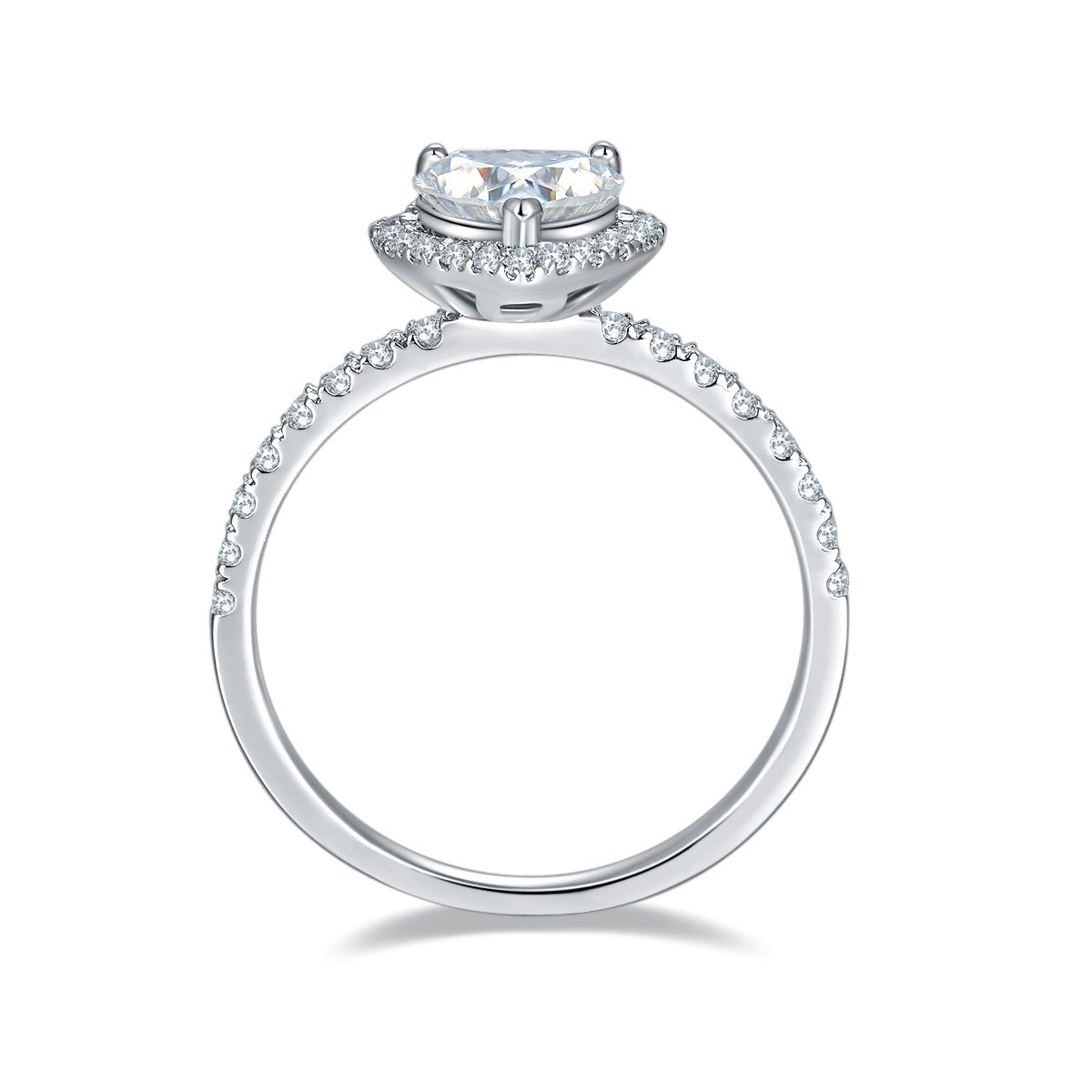 Carissie Ring MF215416 - Silver Angle View