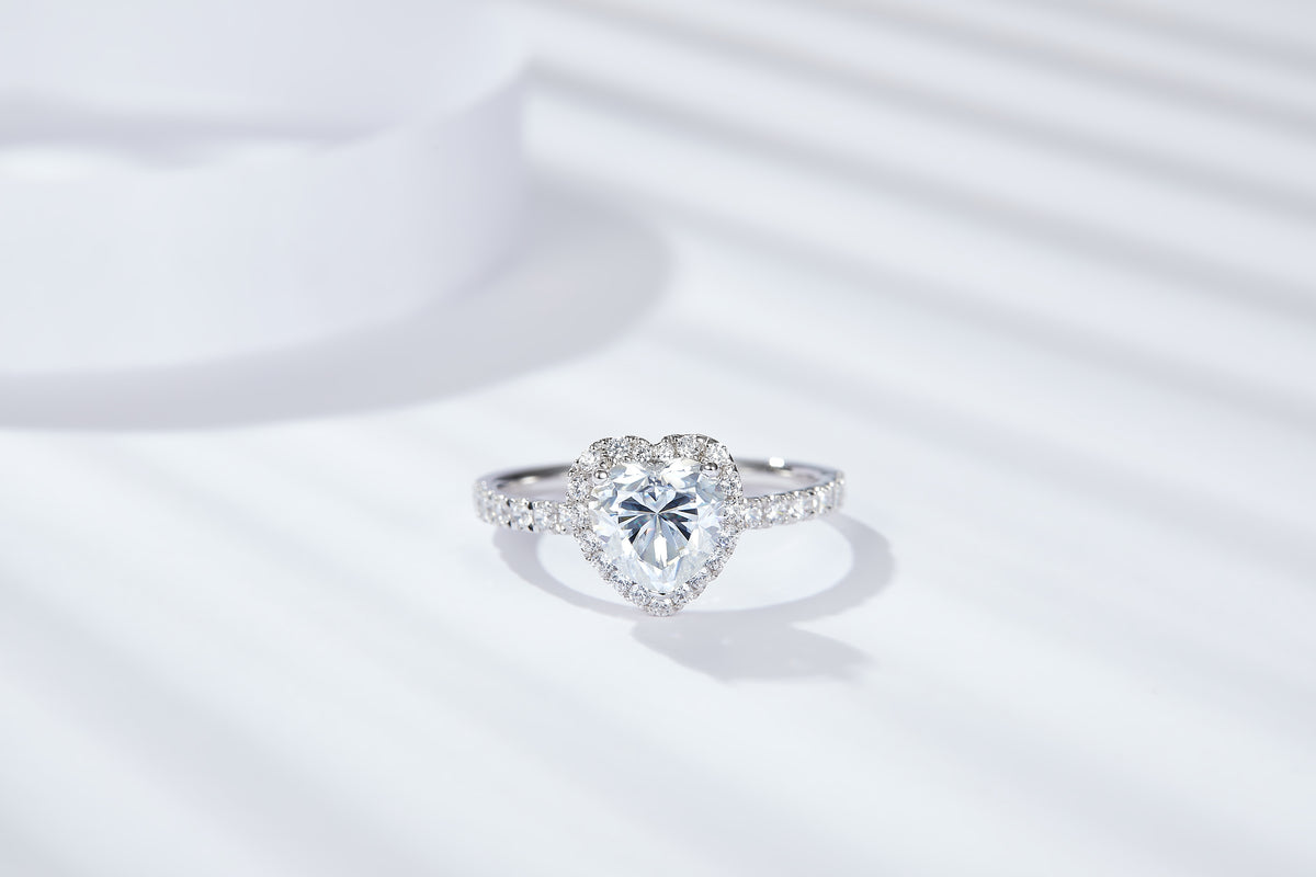 Carissie Ring MF215416 - Silver Angle View