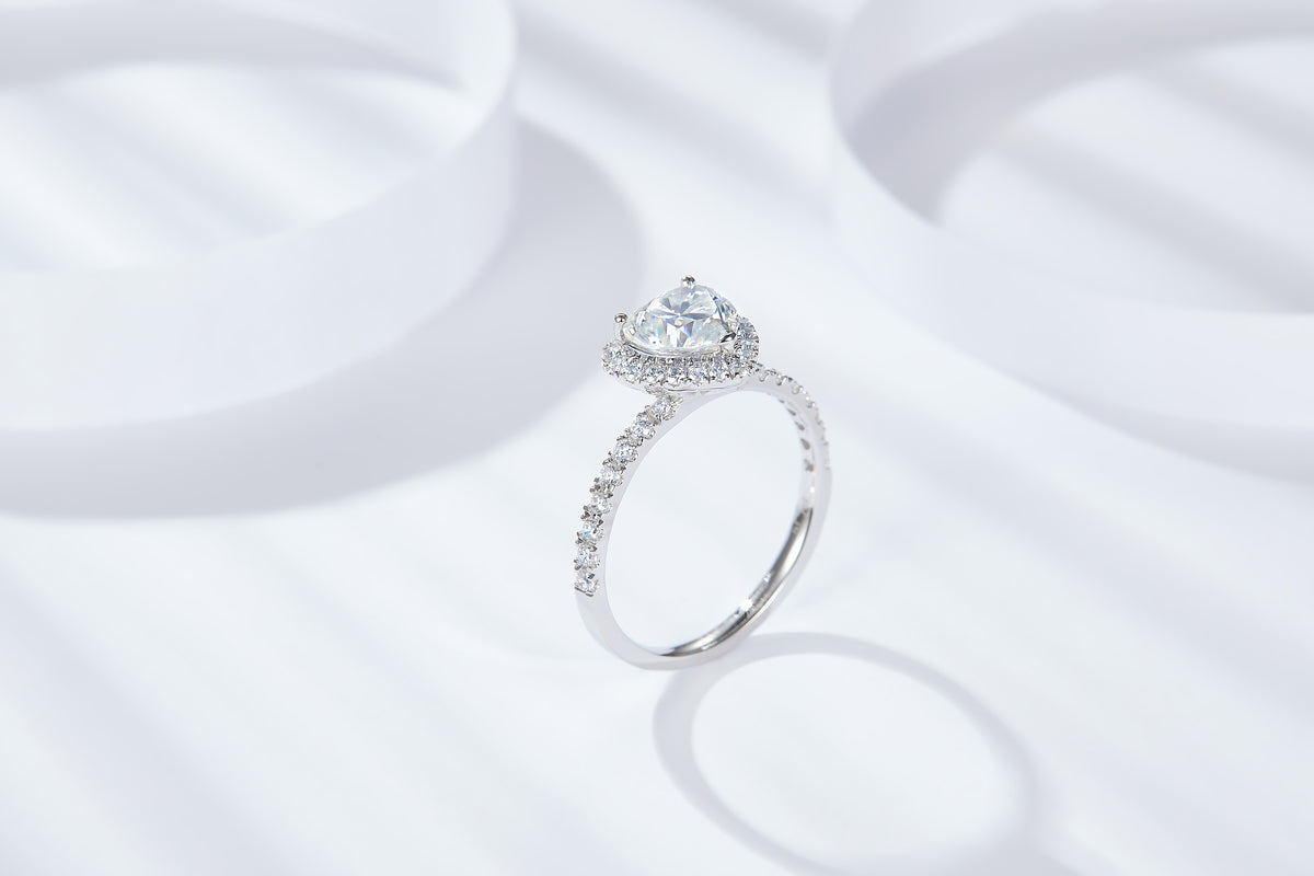 Carissie Ring MF215416 - Silver Angle View