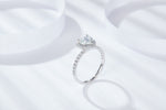 Carissie Ring MF215416 - Silver Angle View