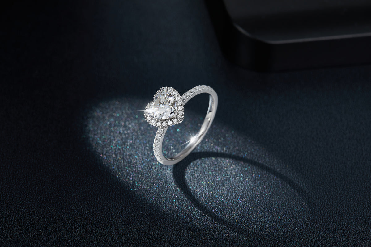 Carissie Ring MF215416 - Silver Angle View