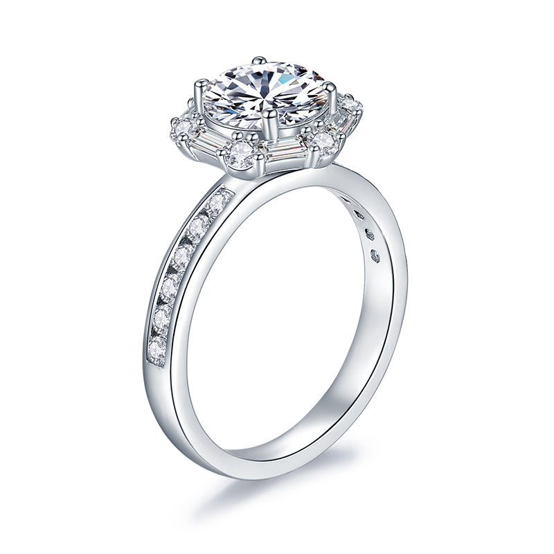 Carissie Ring MF215417 - Silver Angle View
