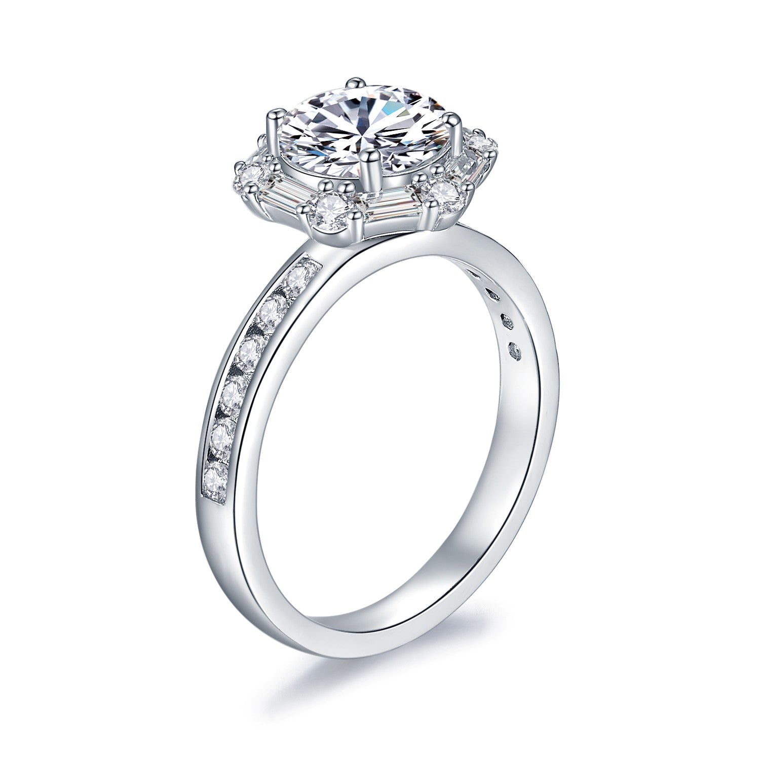 Carissie Ring MF215417 - Silver Angle View