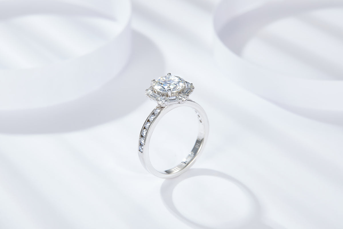 Carissie Ring MF215417 - Silver Angle View
