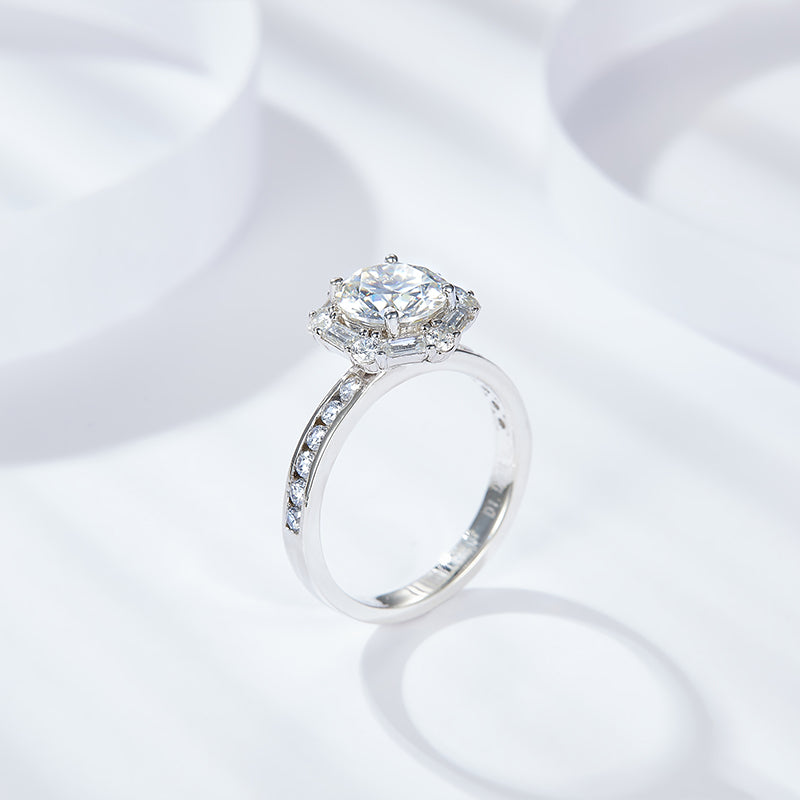 Carissie Ring MF215417 - Silver Angle View